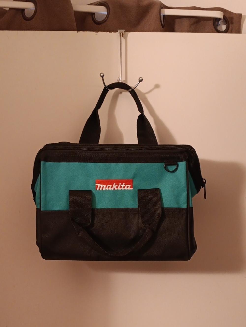 Teal and Black Tool Bag – Compact Carrying Case